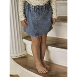 Lil'Atelier Medium Blue Denim Nmfkarole Dnm Skjørt 2433-Cj Lil