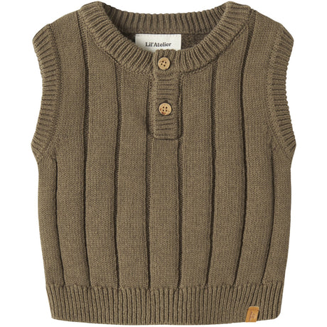 Lil'Atelier Kangaroo Nbmlomon Strikk Vest Lil