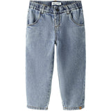 Lil'Atelier Medium Blue Denim Nmfkarole Sim Carrot Jeans 2433-Cj Lil