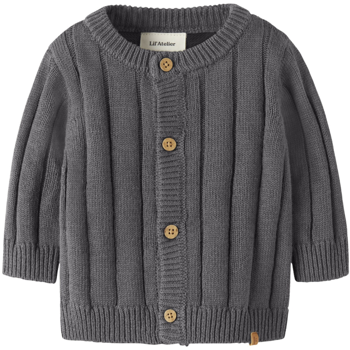 Lil'Atelier Poppy Seed Nbmlomon Ls Strikk Card Lil