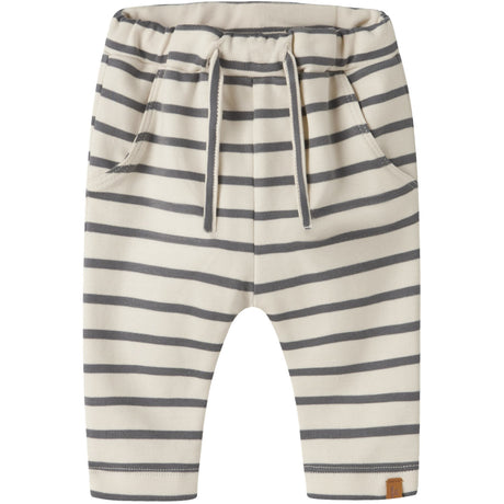 Lil'Atelier Turtledove Poppy Seed Nbmlimia Lin Loose Bukser Lil
