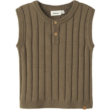Lil'Atelier Kangaroo Nmmlomon Strikk Vest Lil