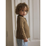 Lil'Atelier Kangaroo Nmmlomon Ls Loose Strikk Polo Lil
