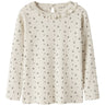 Lil'Atelier Turtledove Blue Flower Nmflago Mai Ls Slim Topp Lil