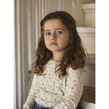 Lil'Atelier Turtledove Blue Flower Nmflago Mai Ls Slim Topp Lil