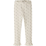 Lil'Atelier Turtledove Blue Flower Nmflago Mer Slim Leggings Lil