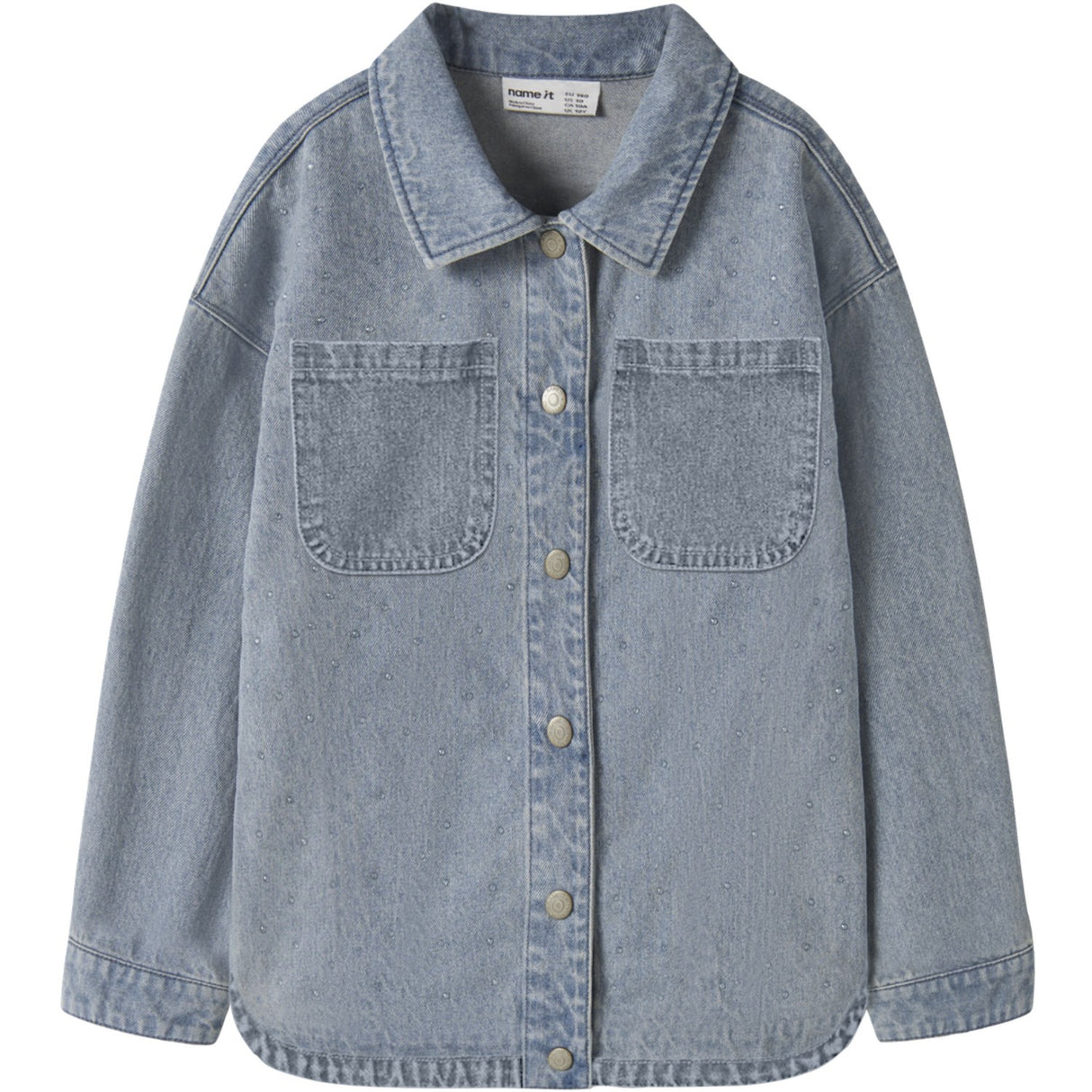 Name It Special Blue Grey Denim Nkfrain Os Dnm Jakke 4577-Im