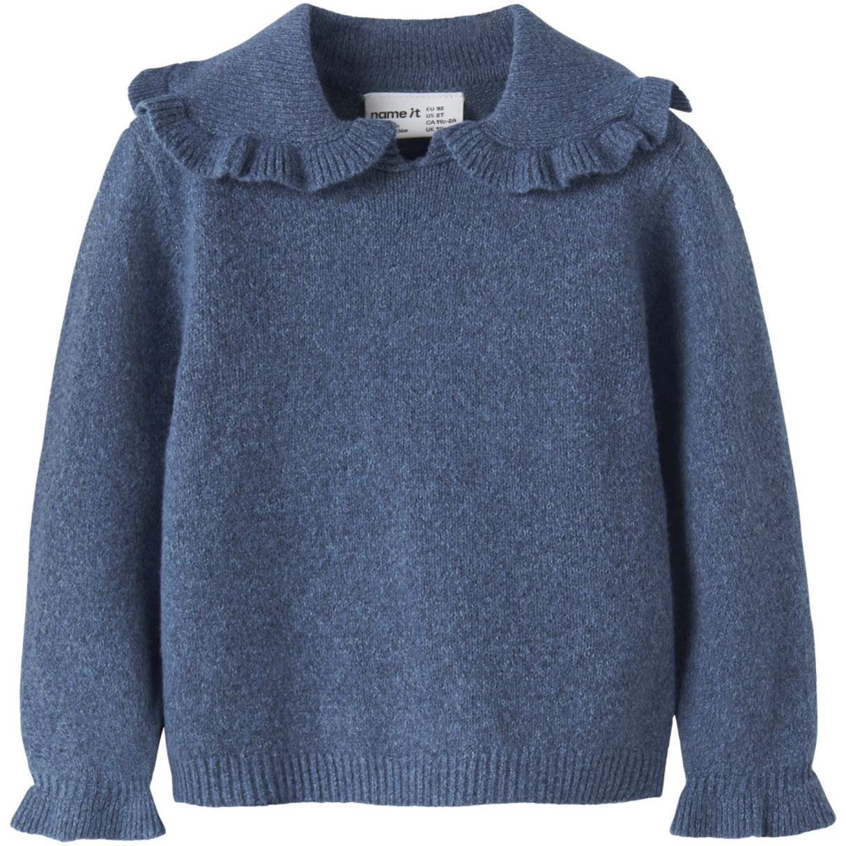 Name It Vintage Indigo Nmfkirstena Ls Strikk