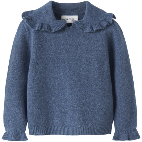 Name It Vintage Indigo Nmfkirstena Ls Strikk