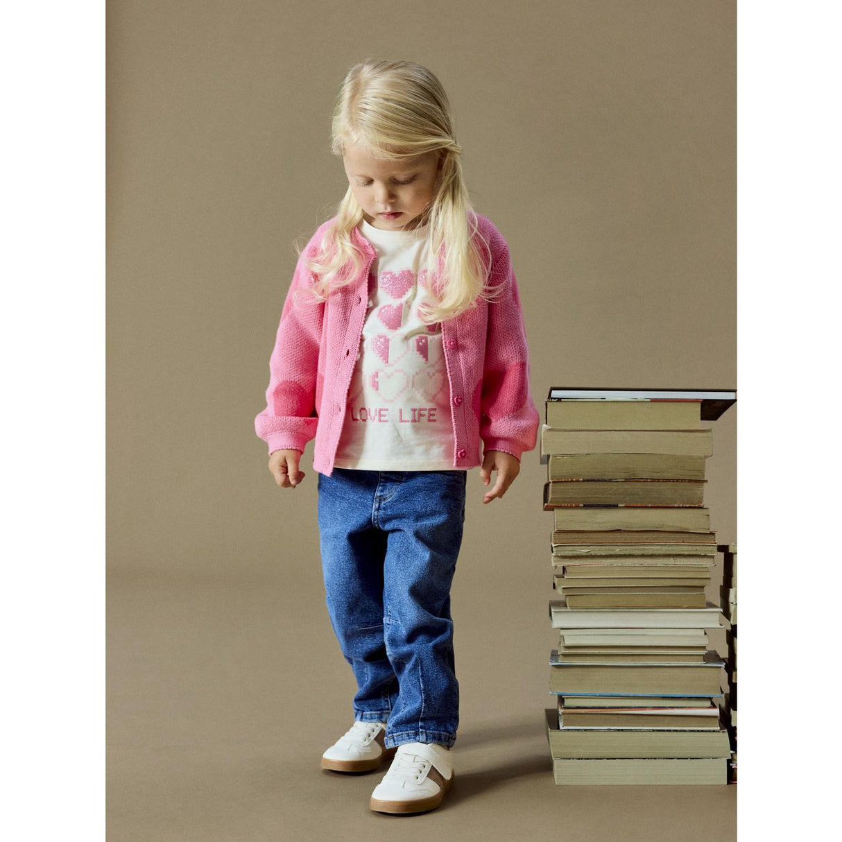 Name It Antique White Nmflaraine Ls Topp