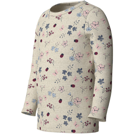 Name It Peyote Melange Nmfkamelia Ls Xsl Topp