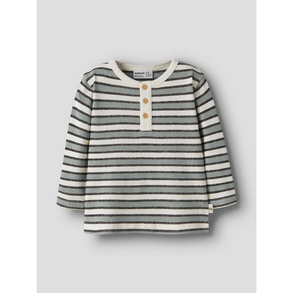 Name It Green Milieu Nmmlajus Ls Nreg Topp