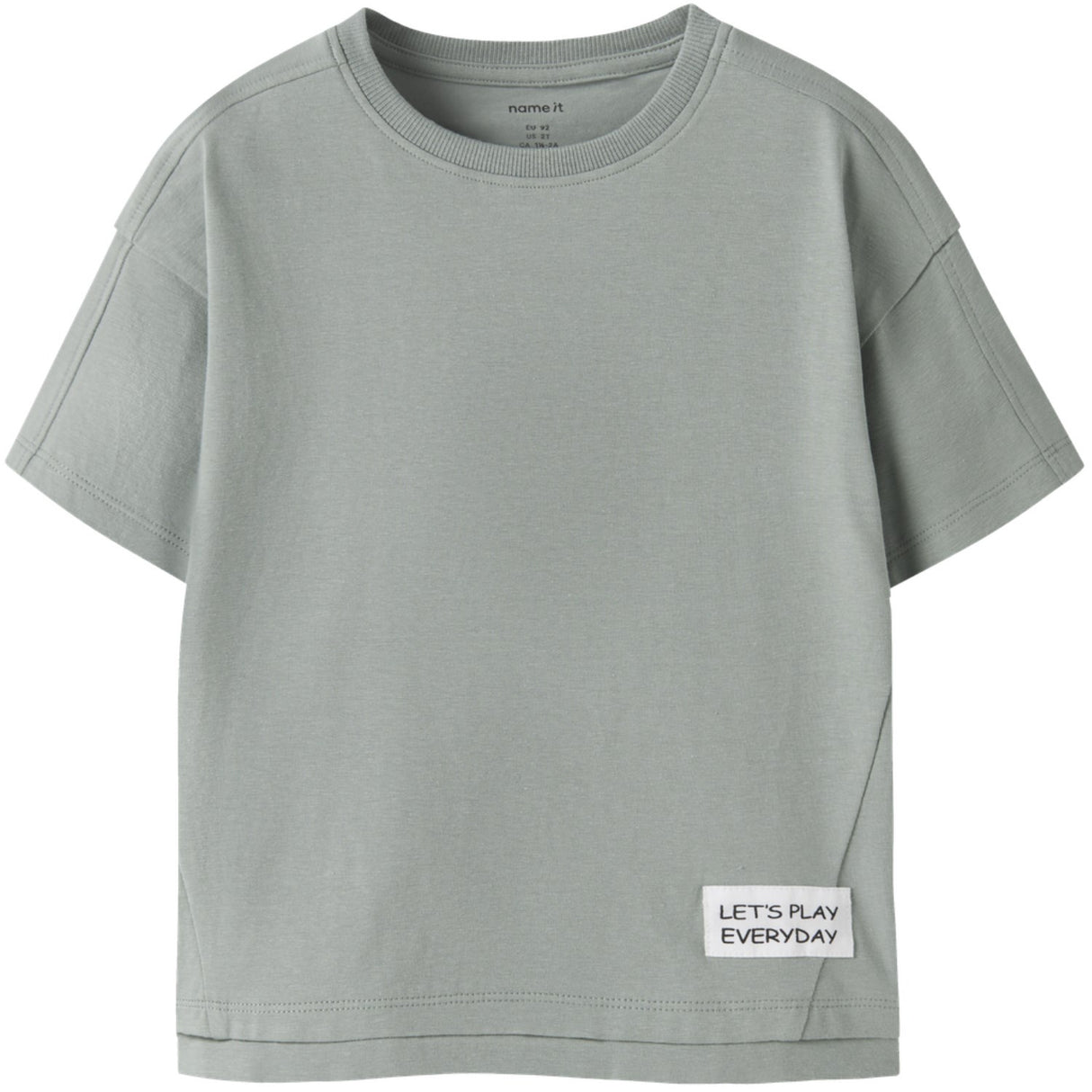 Name It Green Milieu Nmmleonardo Ss Nreg Topp