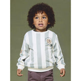 Name It Antique White Nmmlane Ls Nreg Sweat Bru