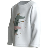 Name It Bright White Dino Princess Nmfveen Ls Nreg Topp