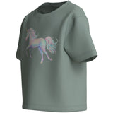 Name It Green Milieu Unicorn Nmfvotea Ss Nreg Topp