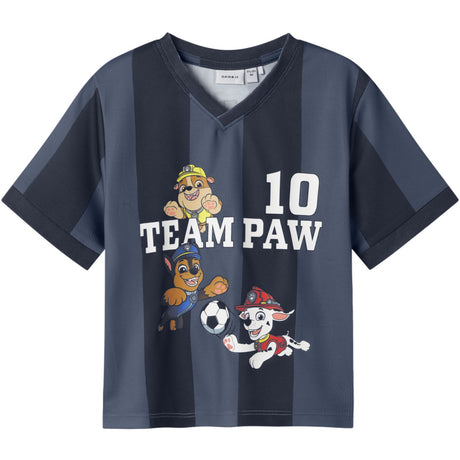Name It Vintage Indigo Nmmjakari Paw Nreg Poly Topp Cplg