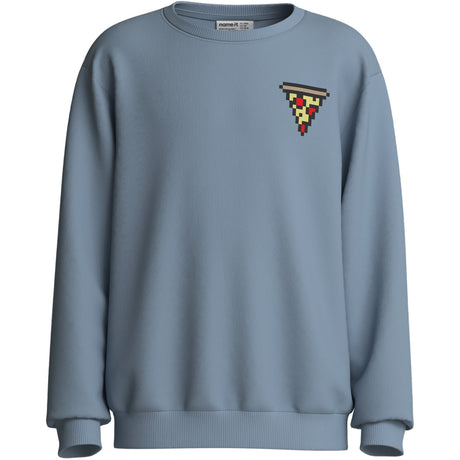 Name It Ashley Blue Food Game Nkmvasha Ls Nreg Sweat Unb
