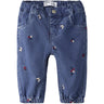 Name It Medium Blue Denim Nature Nbfrose Shaped R Emb Jeans 5321-Yb H