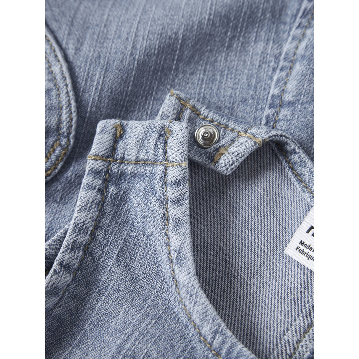 Name It Denim Blue Nbfemmaline Loose Dnm Drakt 2033-Ve