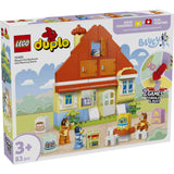 LEGO® DUPLO Bluey - Blueys Families Hus Med Huskespil 10459