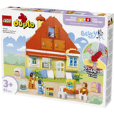 LEGO® DUPLO Bluey - Blueys Families Hus Med Huskespil 10459