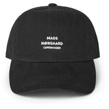 Mads Nørgaard Black Soft Twill Cash Caps