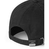 Mads Nørgaard Black Soft Twill Cash Caps