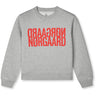 Mads Nørgaard Grey Melange Original Sweat Talinka Collegegenser