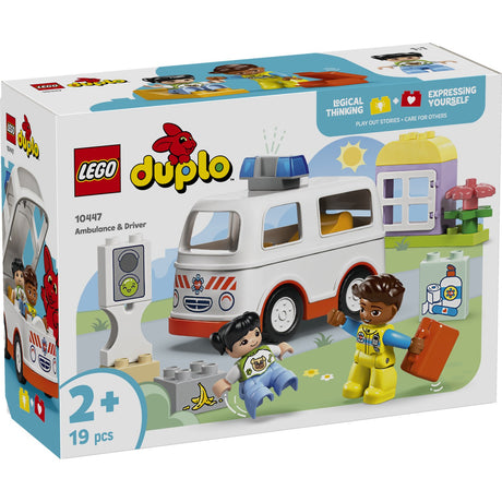 LEGO® DUPLO Town - Ambulance Og Fører 10447