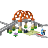 LEGO® DUPLO Town - Togbro Og Spor – Udvidelsessæt 10426