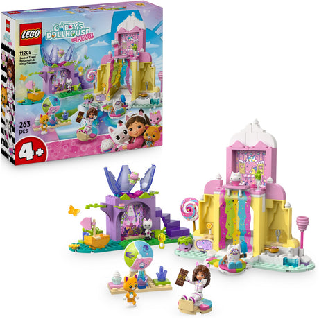 LEGO® Gabby's Dollhouse - Gane-guf-bjerget Og Kattehaven 11205