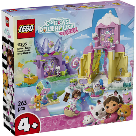 LEGO® Gabby's Dollhouse - Gane-guf-bjerget Og Kattehaven 11205