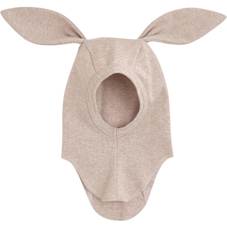 Huttelihut Camel Melange Elefantlue Ears Bomull Rib
