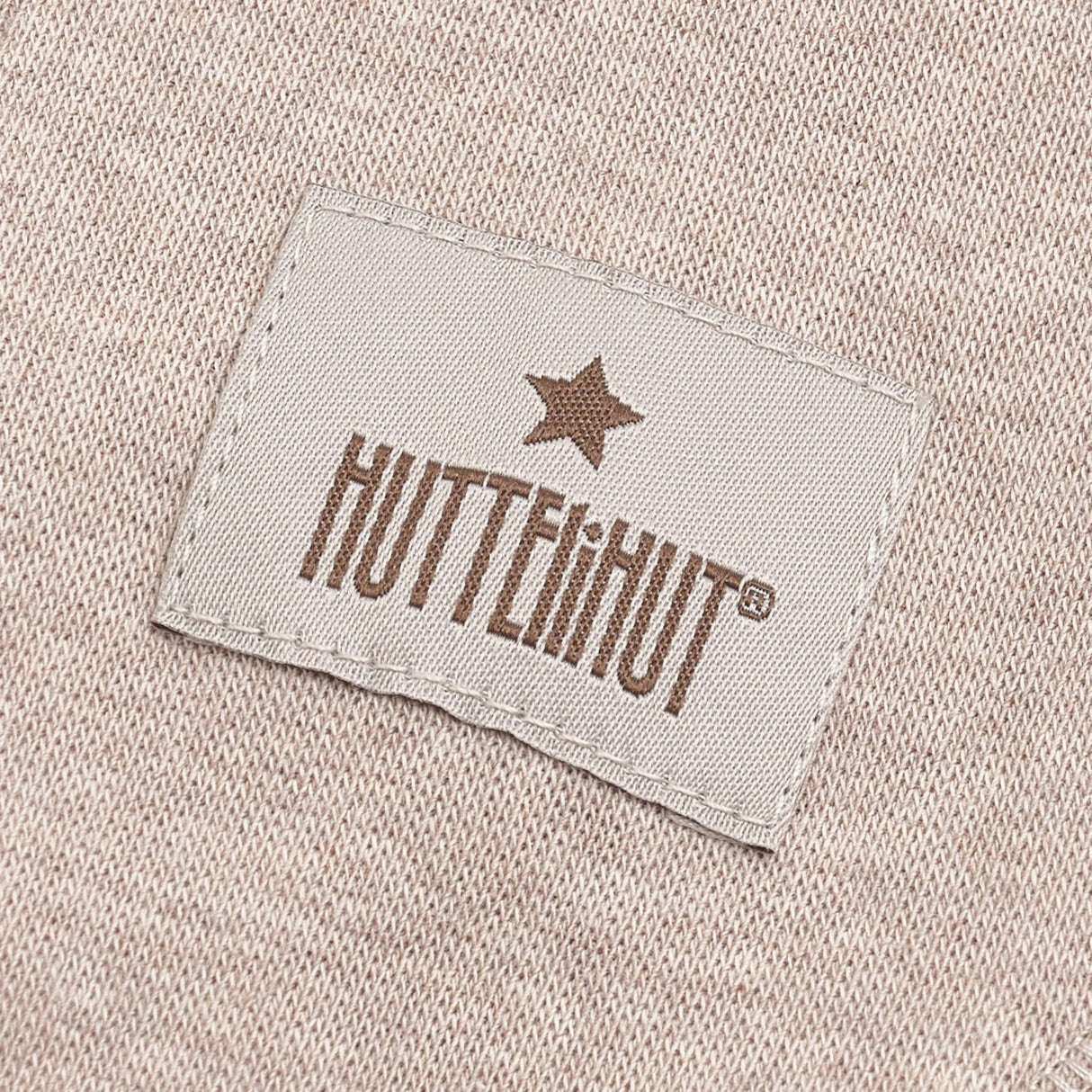 Huttelihut Camel Melange Elefantlue Ears Bomull Rib