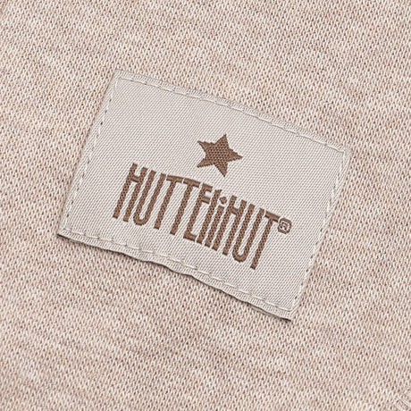 Huttelihut Camel Melange Elefantlue Ears Bomull Rib