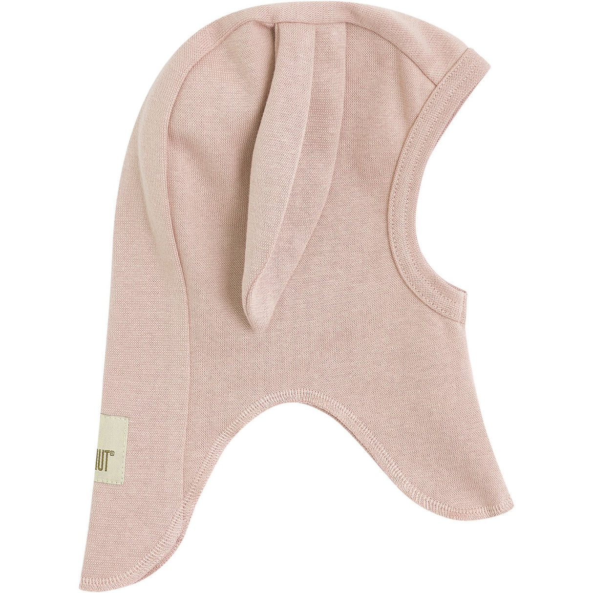 Huttelihut Peach Blush Elefantlue Ears Bomull Rib