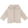 Huttelihut Camel Melange Jakke Ears Bomull Fleece