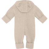 Huttelihut Camel Melange Klapvogn Drakt Ears Cot. Fleece