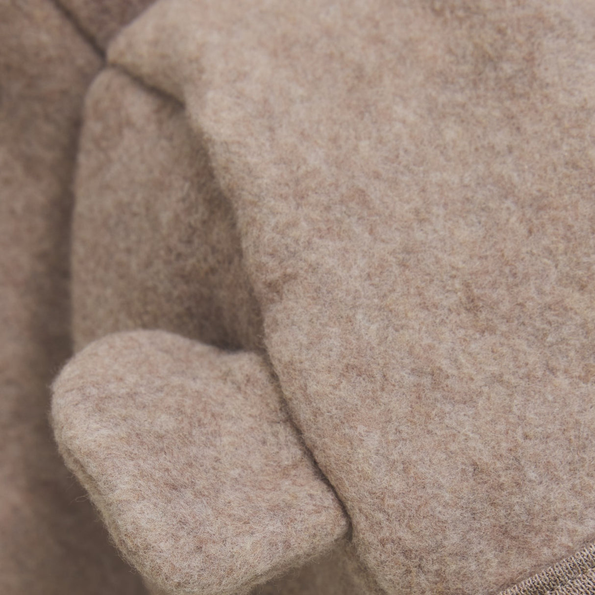 Huttelihut Savannah Melange Klapvogn Drakt Ears Cot. Fleece