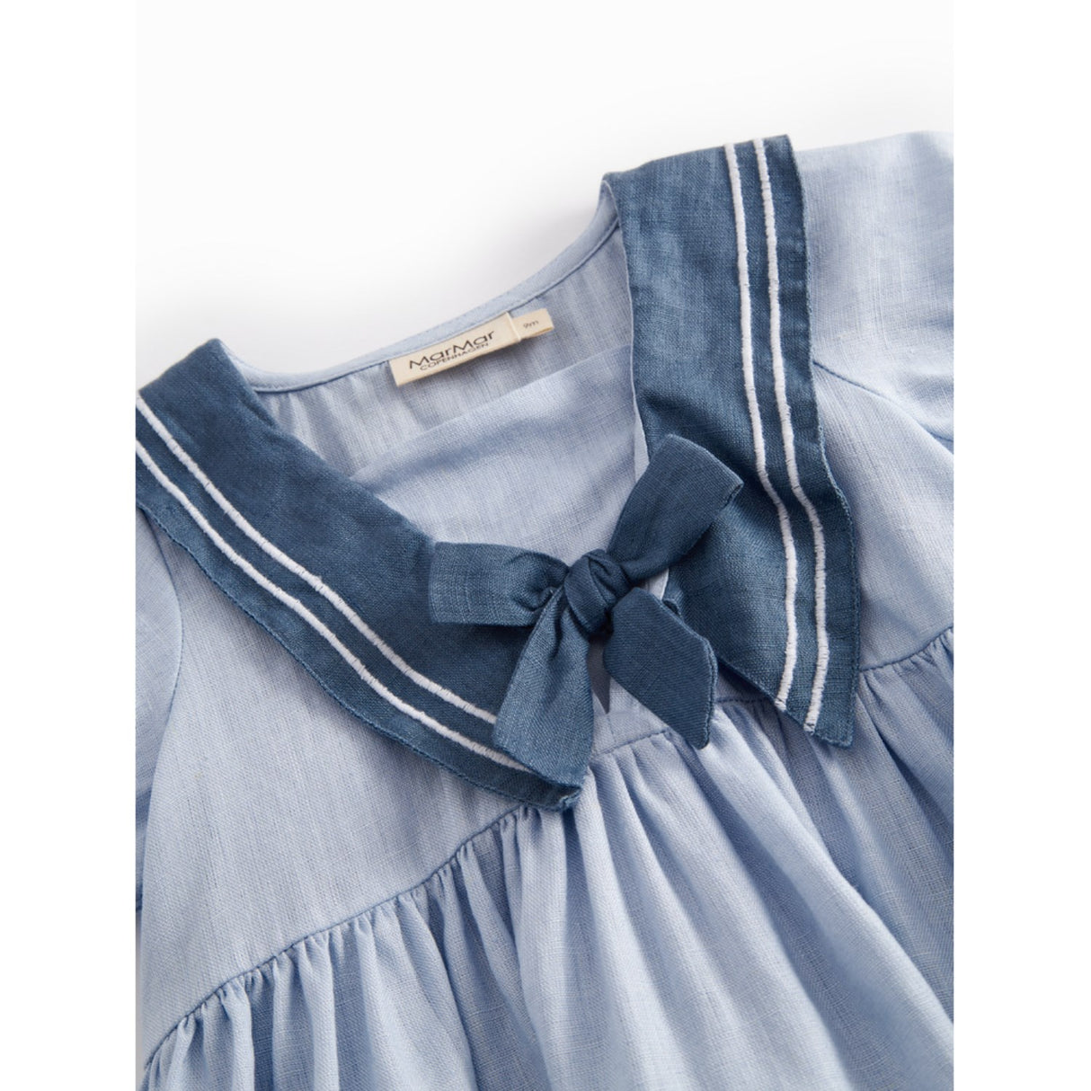 MarMar Linen Blue Mist Daki Kjole