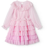MarMar Tulle Plissé Petal Mix Doria Kjole