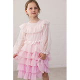 MarMar Tulle Plissé Petal Mix Doria Kjole