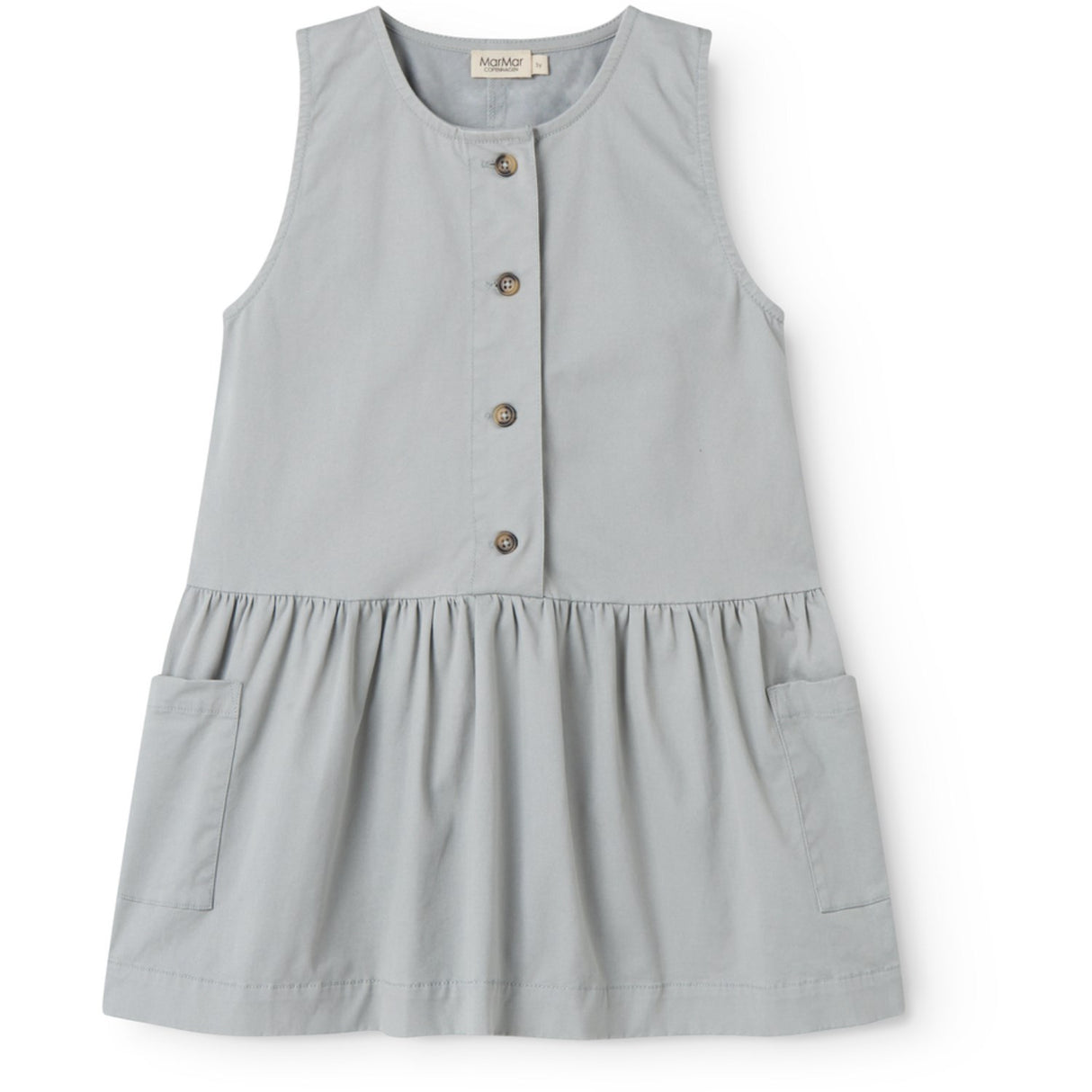 MarMar Chino Twill Blue Stone Davo Kjole