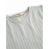 MarMar Modal Pointelle Rib Morning Dew Tamra SS T-shirt