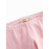 MarMar Modal Fine Rib Pink Stripe Leggings