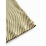 MarMar Modal Fine Rib Olive Stripe Tago T-shirt