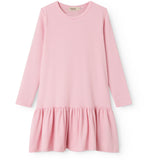 MarMar Modal Fine Rib Pink Stripe Diro Kjole