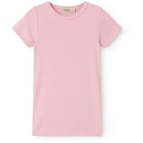 MarMar Modal Fine Rib Pink Stripe Tago T-shirt