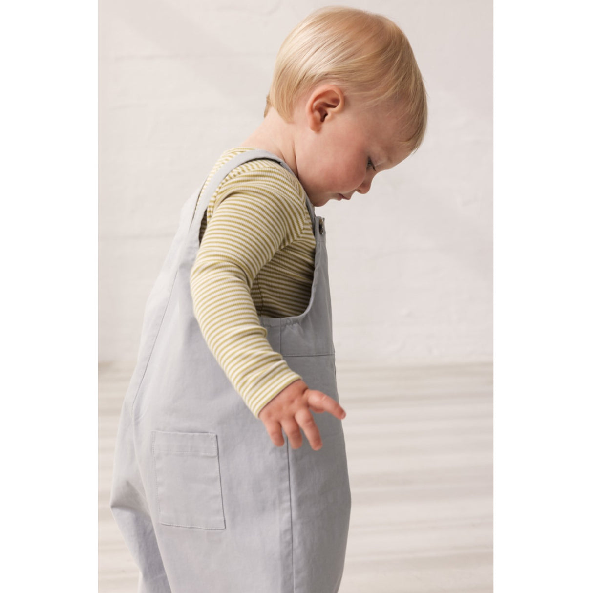 MarMar Modal Fine Rib Olive Stripe Ben Body